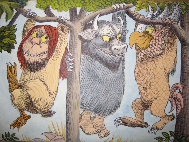 Three monsters in a tree