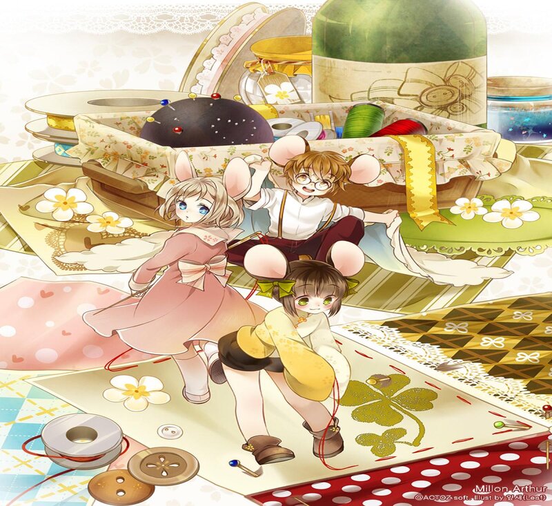 Three Mouse-eared Children