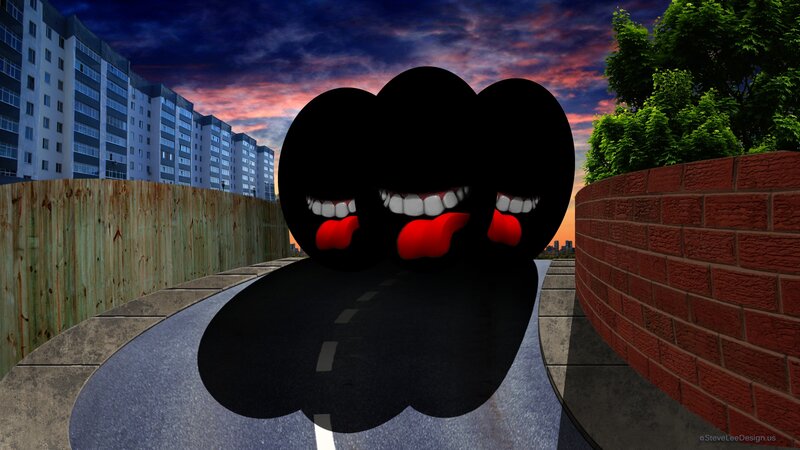 Three-mouthed Creature