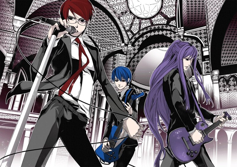 Three Musicians on Stage