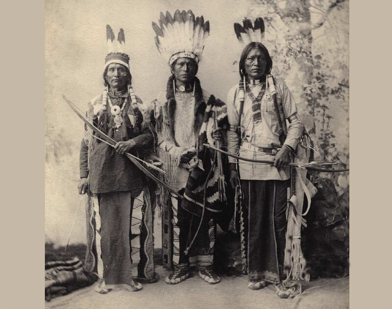 Three Native American Men