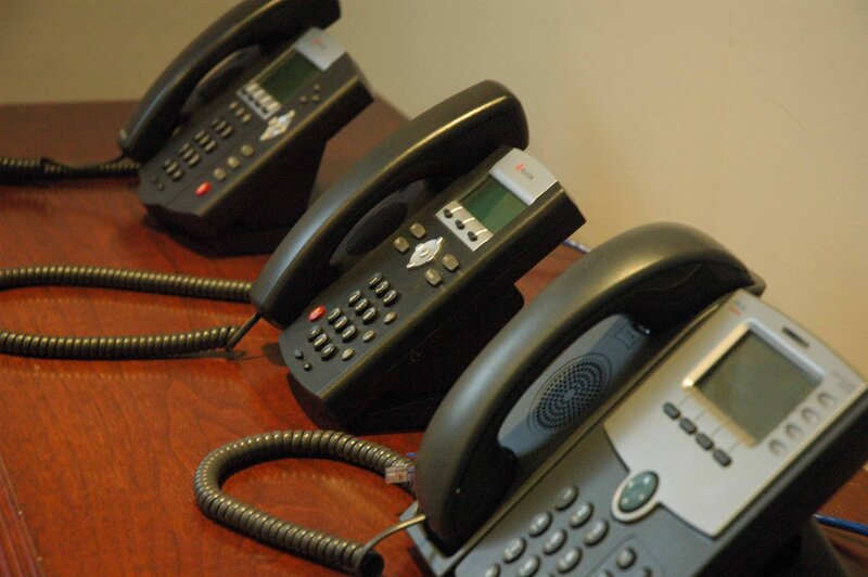 Three Office Phones