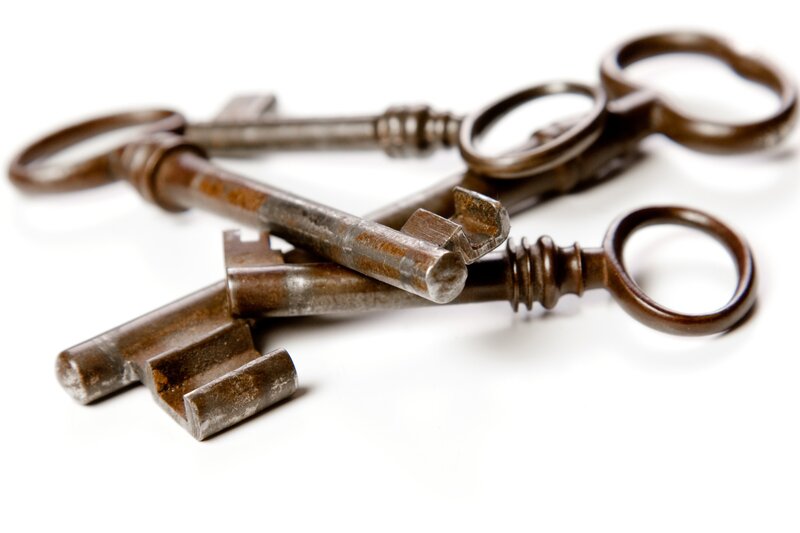 Three Old Keys