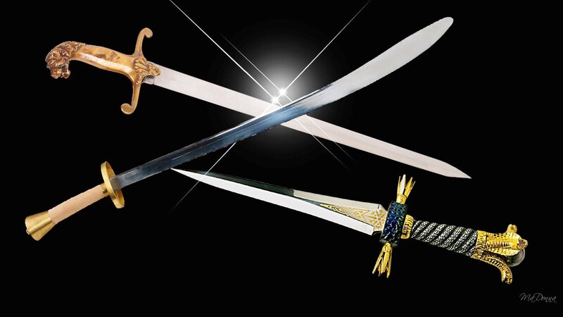 Three Ornate Swords