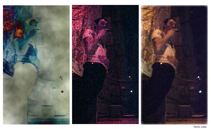 Three panel photo collage