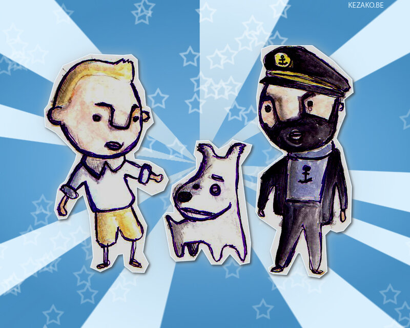 Three Paper Cutouts