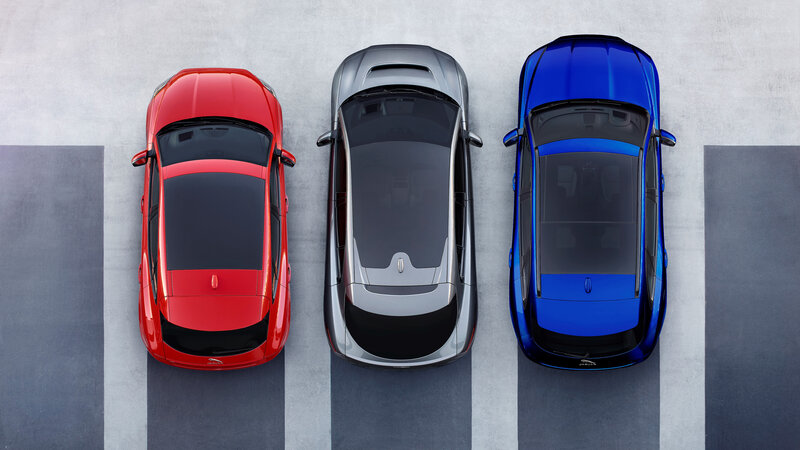 Three Parked Cars