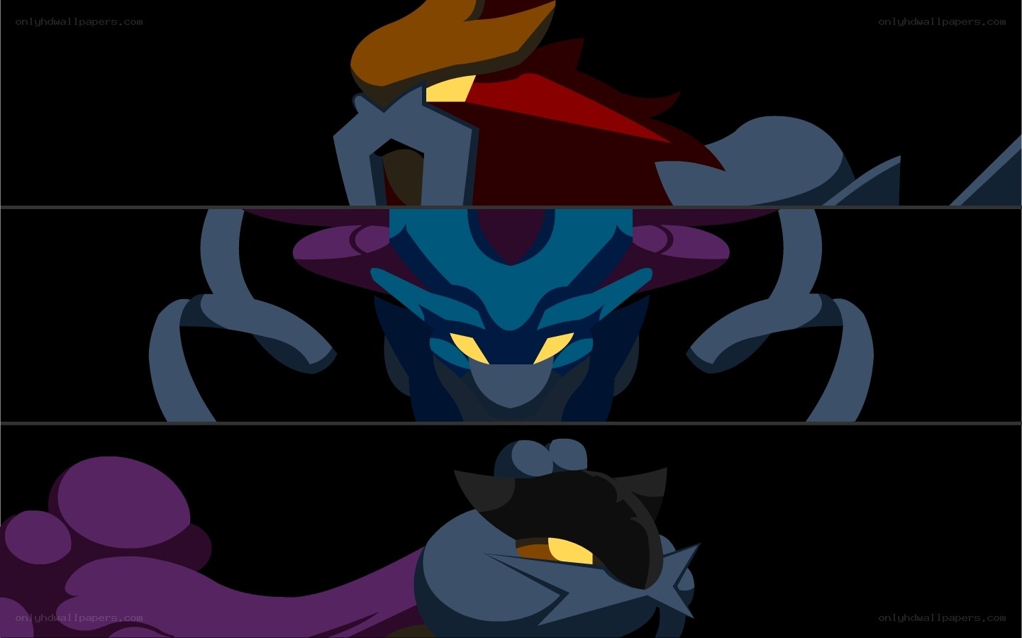 three-part monster reveal