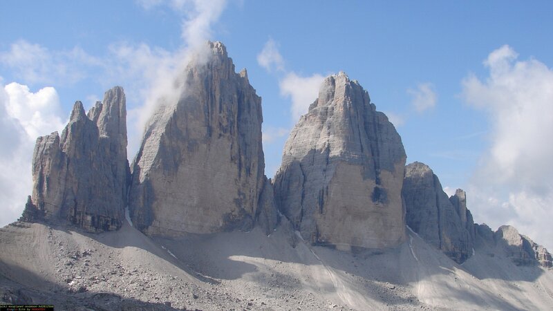 Three Peaks Mountain — Blue, Dramatic, Afternoon