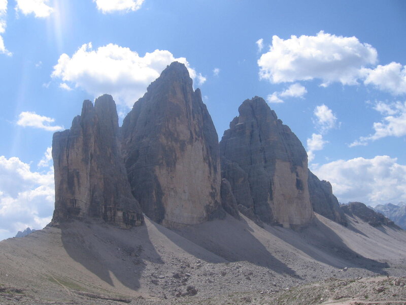 Three Peaks of Lavaredo — Blue, Dramatic, Afternoon