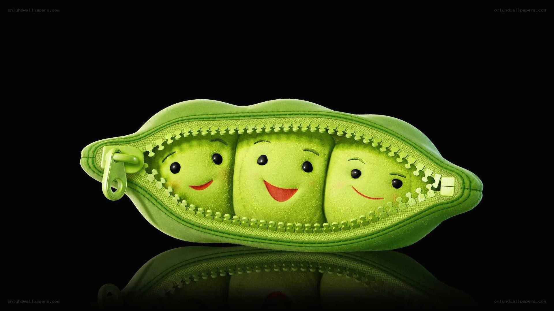 three peas in a pod