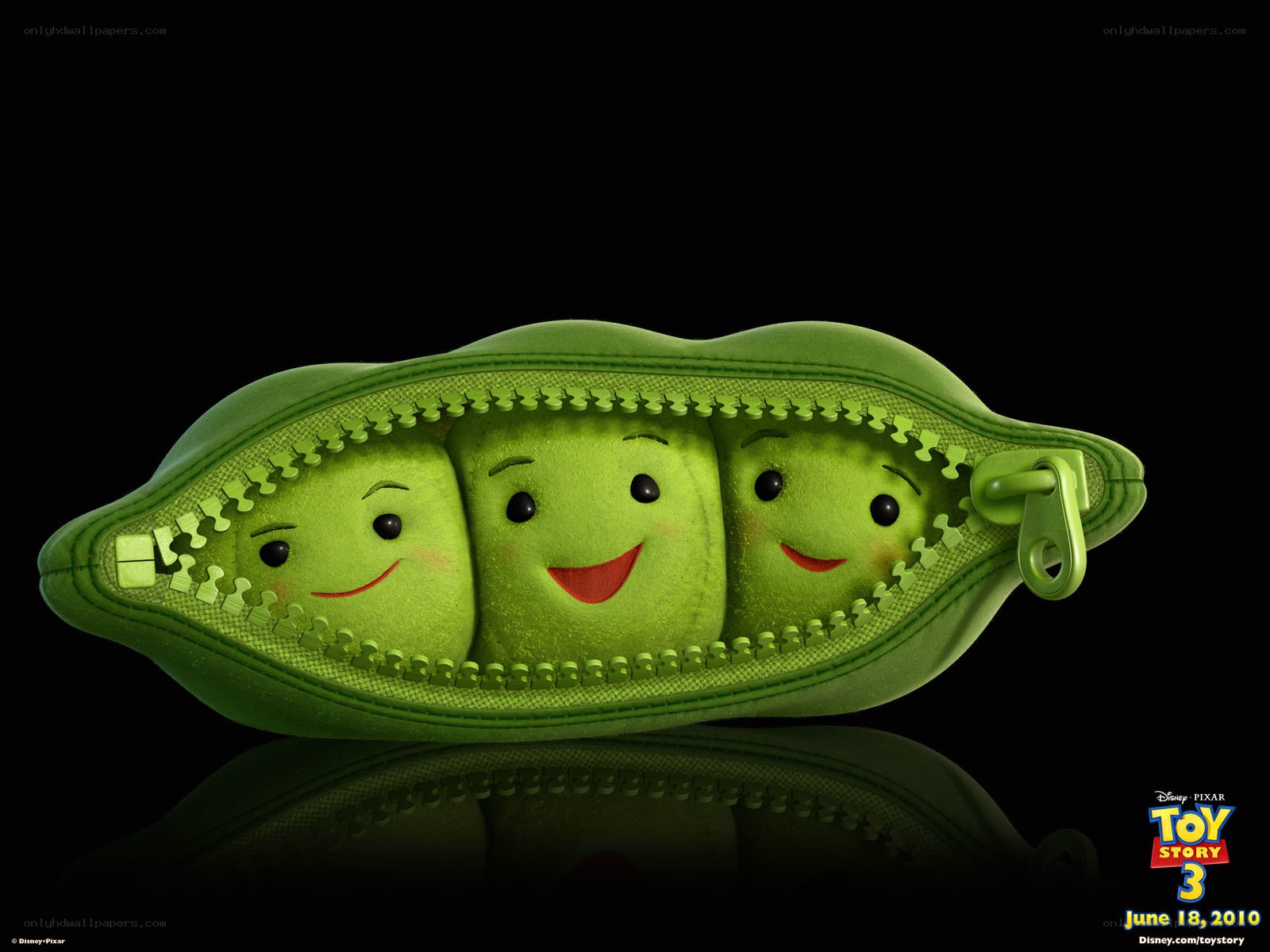 three peas in a pod