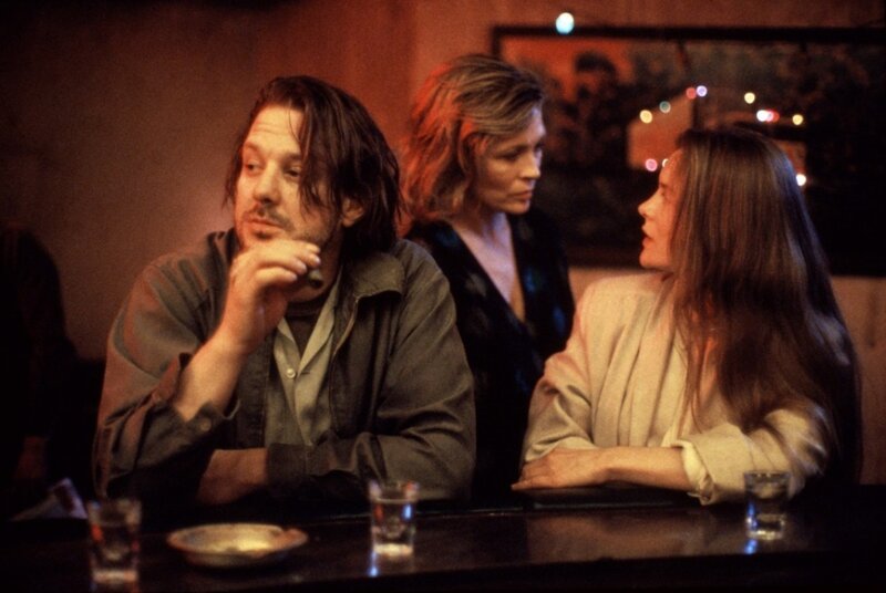 Three People at a Bar