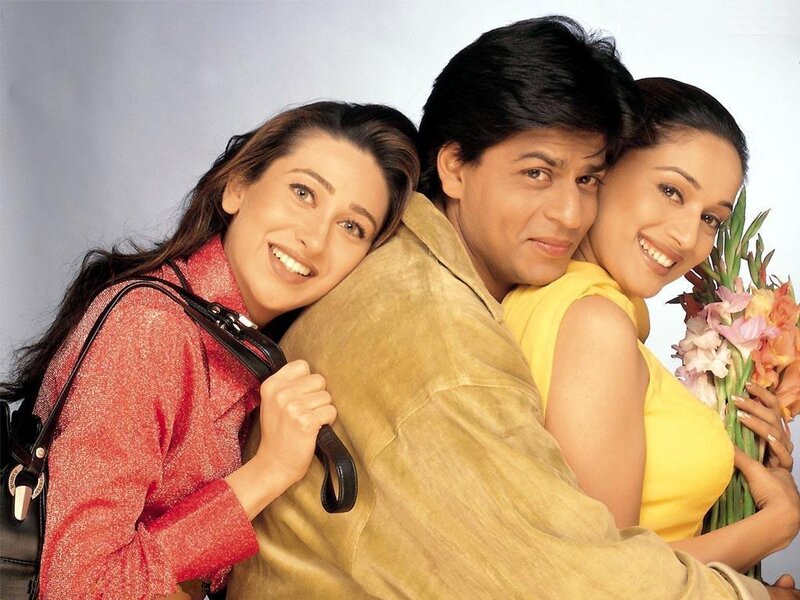 Three People Hugging — Yellow