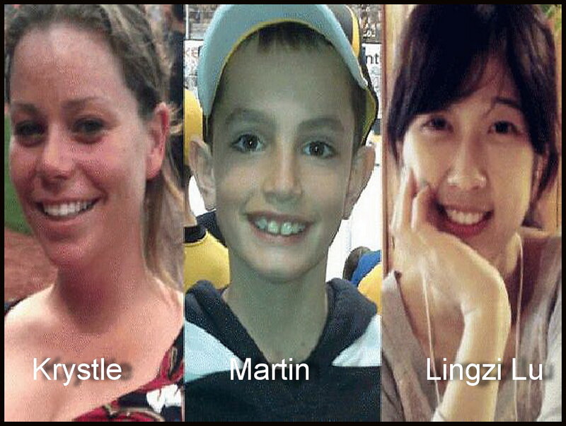 Three People in a Collage
