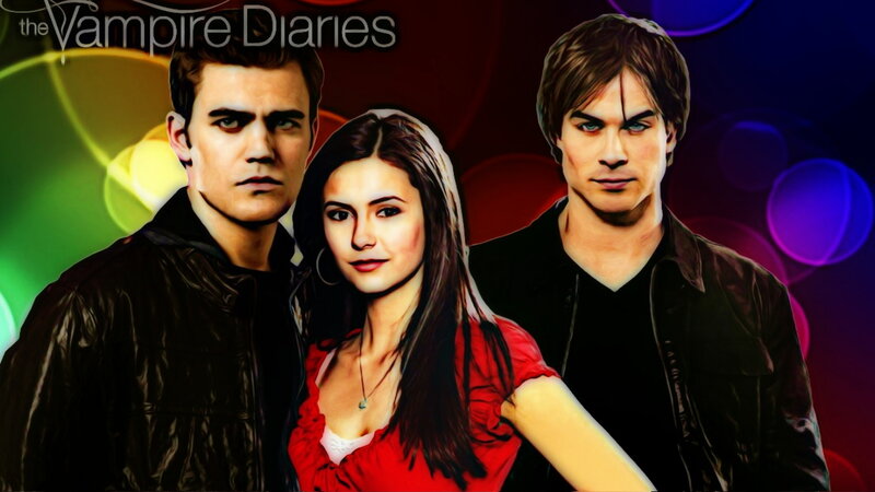 Three People in a Group — Red