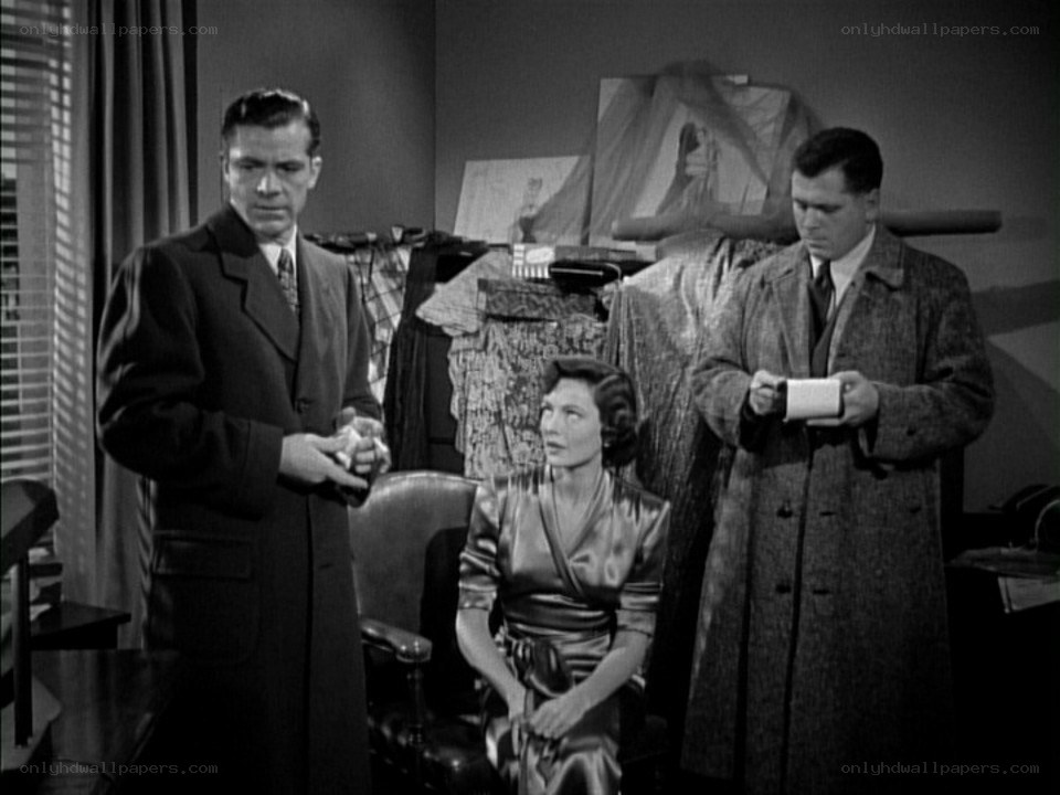 Three people in a room scene