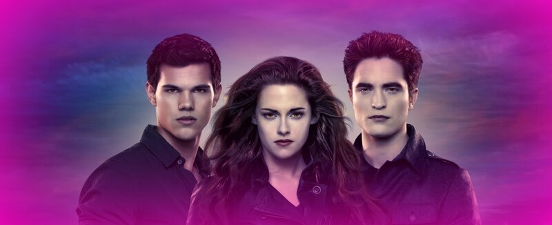 Three People in Dark Clothes