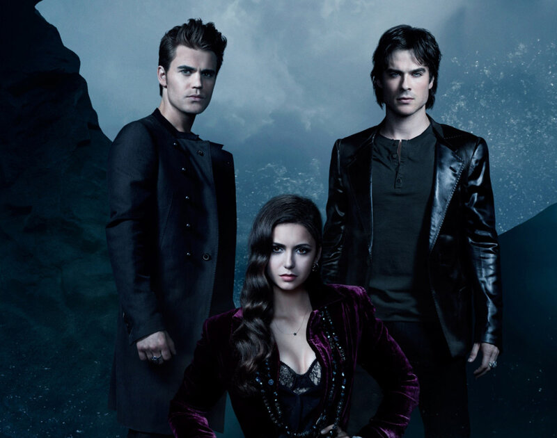 Three People in Dark Clothing — Black, Dramatic, Night, Photograph, Woman