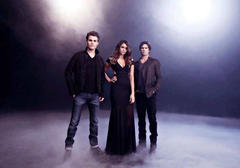 Three People in Dark Clothing — Black, Dramatic, Photograph, Smoke