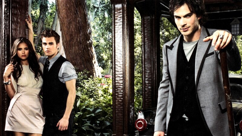 Three People in Formal Wear — Gray, Dramatic