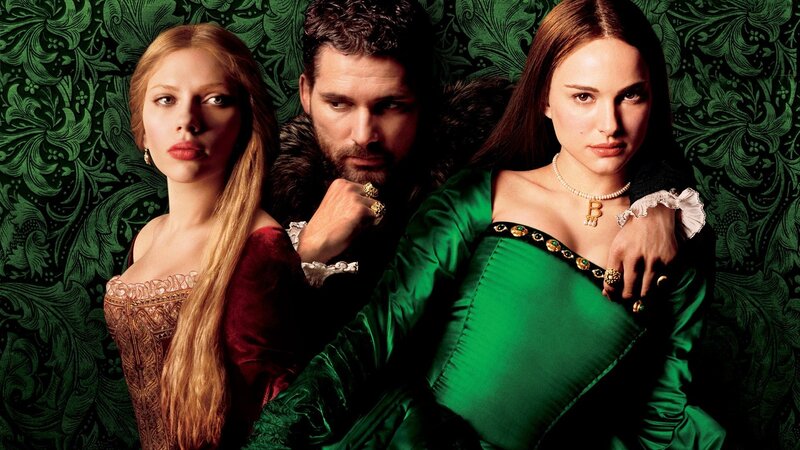 Three people in historical costumes