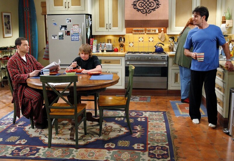 Three People in Kitchen