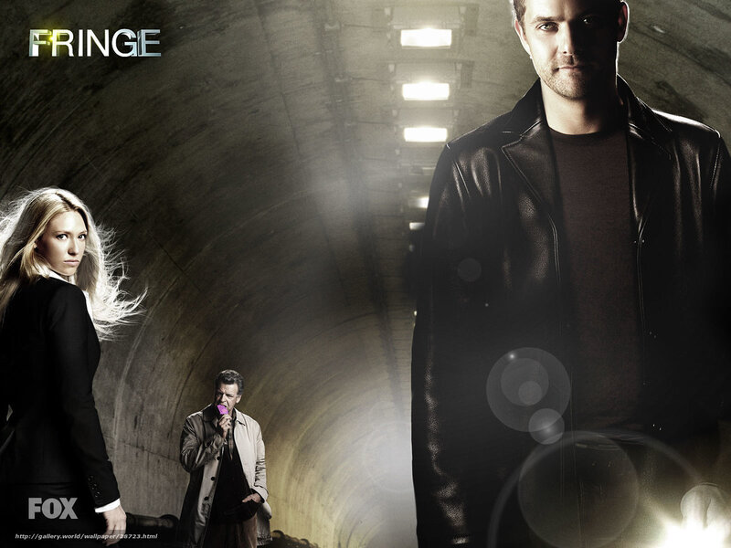 Three People in Tunnel — Black, Dramatic