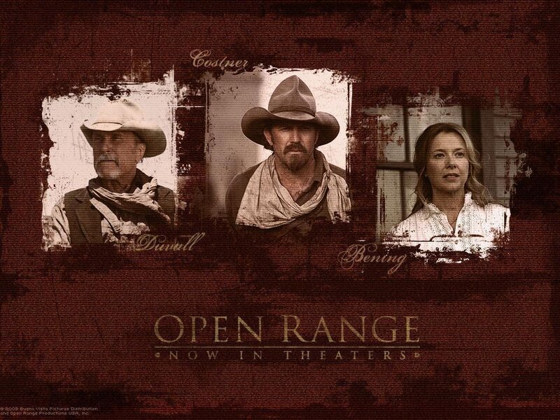 Three People in Western Attire — Brown, Dramatic, Photograph