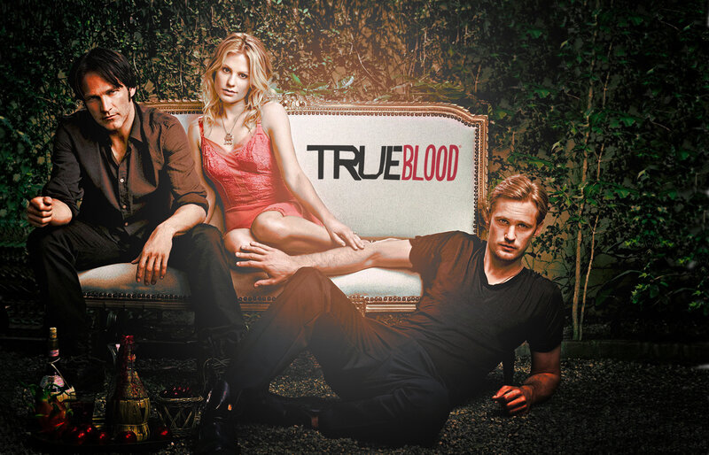 Three People on a Couch — Black