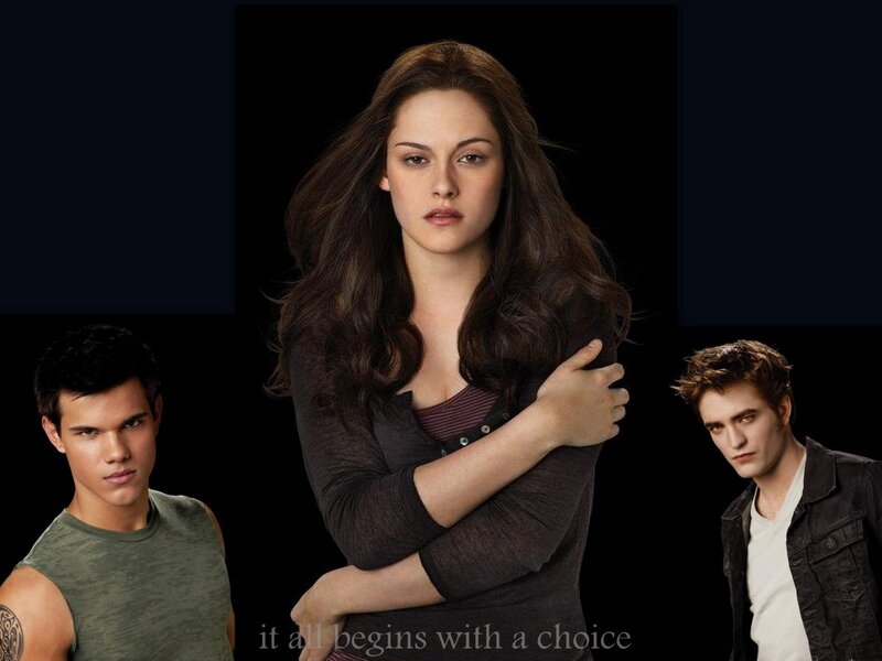 Three People on Black Background