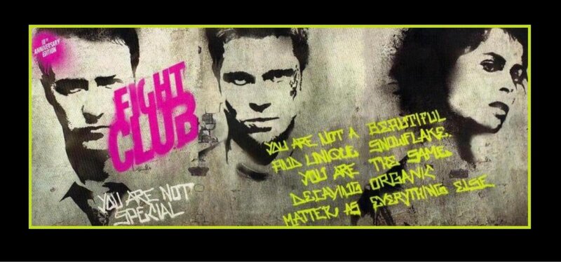 Three People on Poster — Black, Dramatic