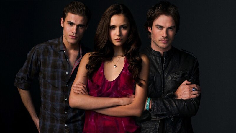 Three People Posing — Black, Dramatic, Photograph