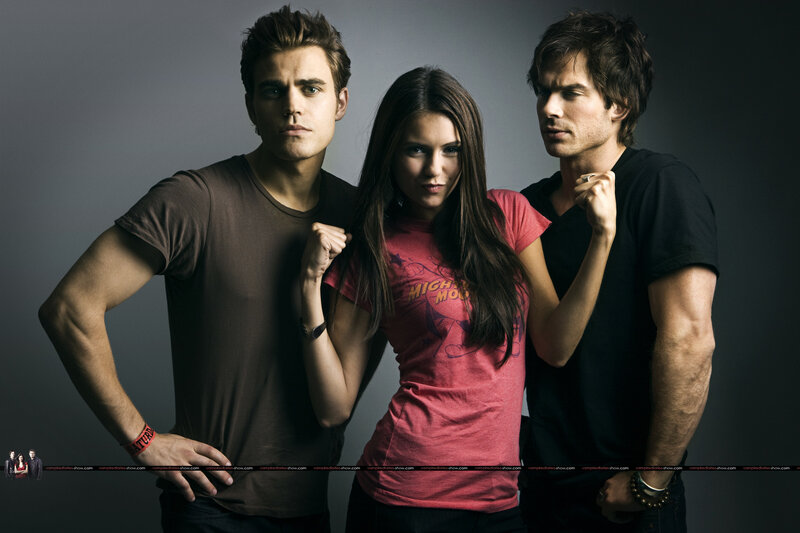 Three People Posing