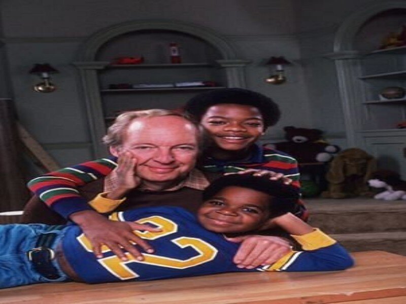 Three People Posing Together — Blue, Happy