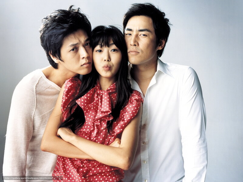 Three People Posing Together — White, Neutral, Photograph