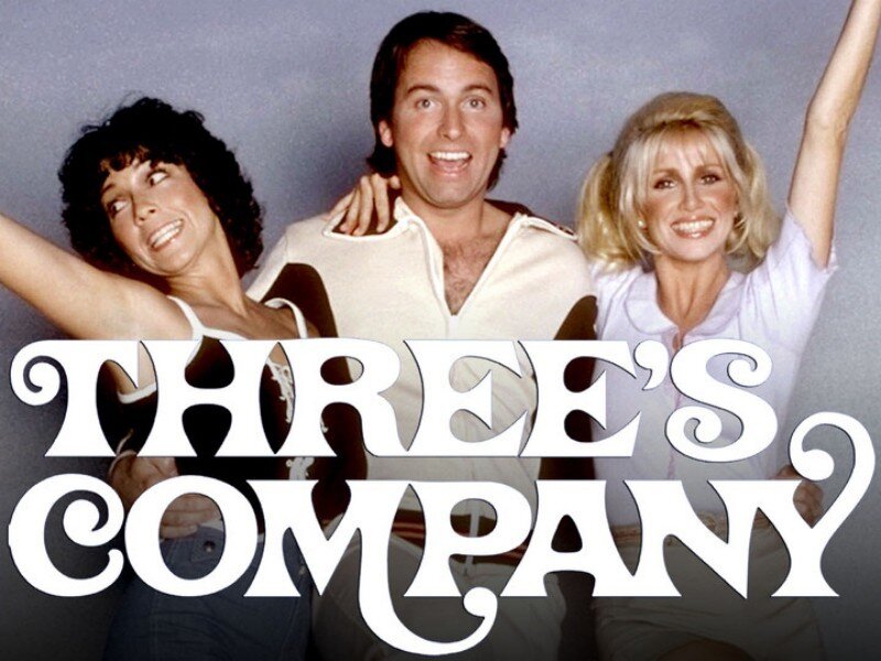 Three People Posing — White