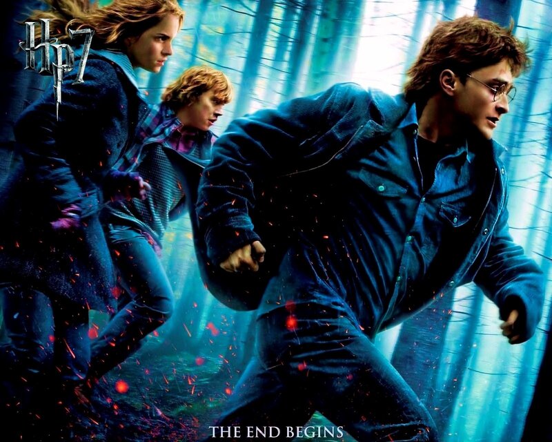 Three People Running