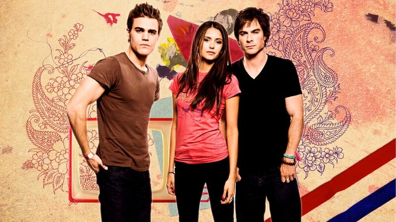 Three People Standing — Brown, Serious