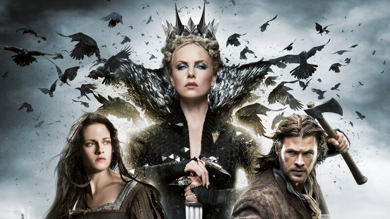 Three People with Crows — Gray