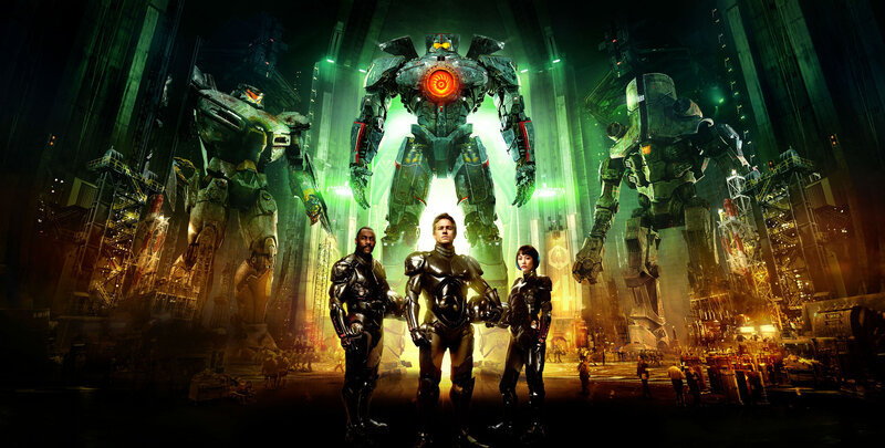 Three People with Robots