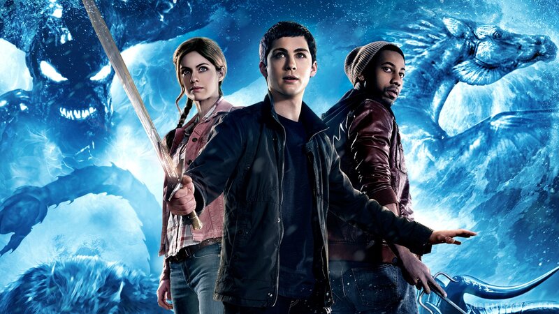 Three People with Swords — Blue