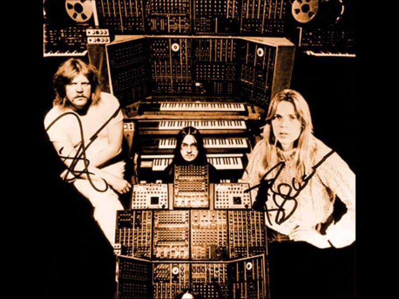 Three People with Synthesizers