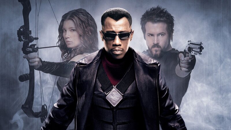 Three People with Weapons — Black