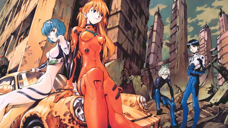 Three Pilots in Orange Suit — Dramatic