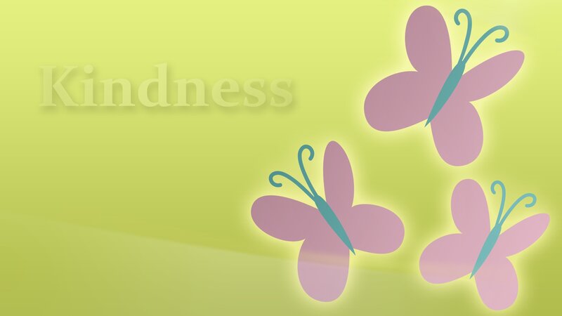 Three Pink Butterflies — Yellow, Calm, Gentle