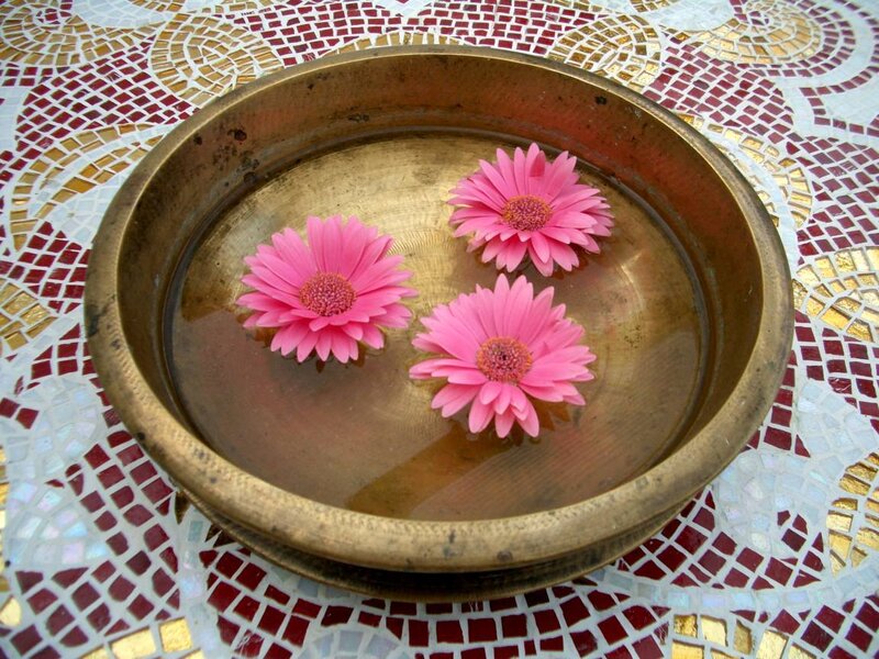 Three Pink Flowers