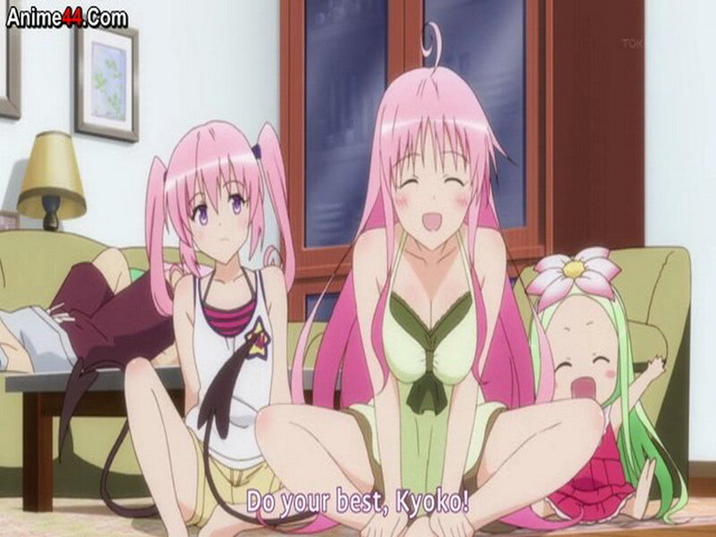 Three Pink-haired Girls