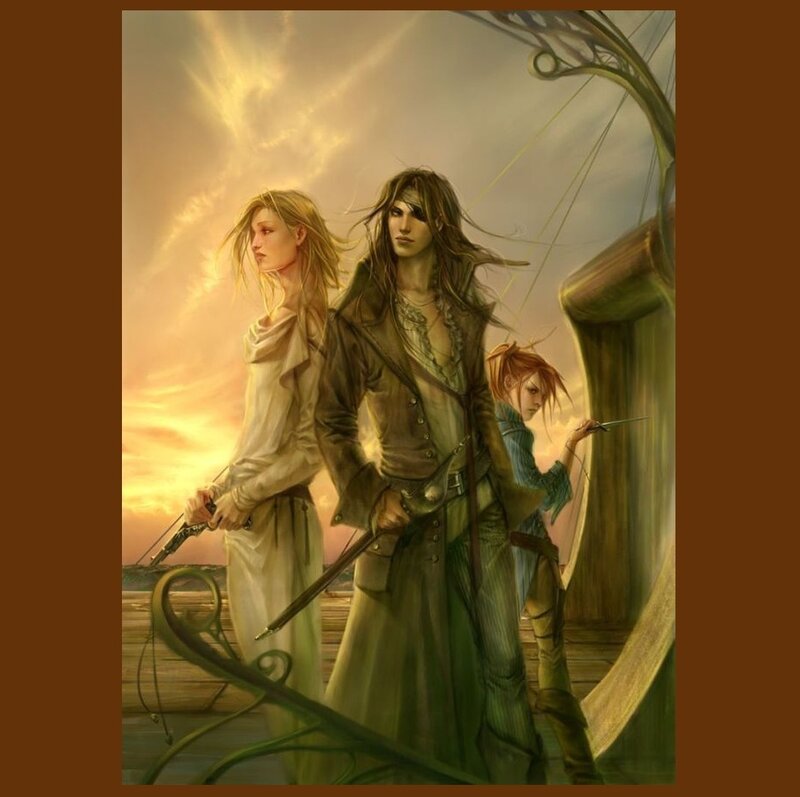 Three Pirates on a Ship — Brown