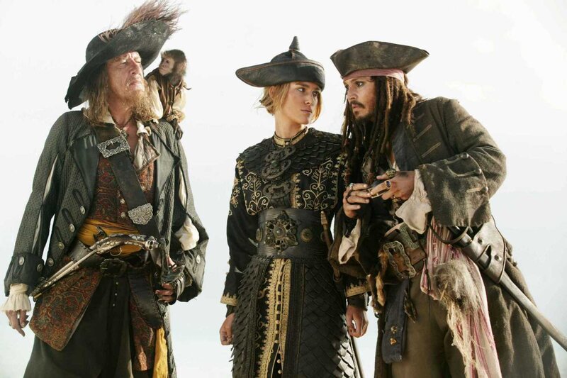 Three Pirates on a Ship